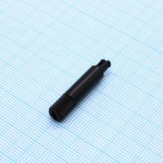 Ручка для подстроечного резистора CA14 A25 черная 25мм