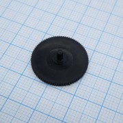 Ручка для подстроечного резистора (колесо) CA9 черная 21мм
