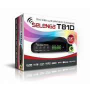 Ресивер DVB-T2/С SELENGA T81D (пластик)+YouTube+Dolby