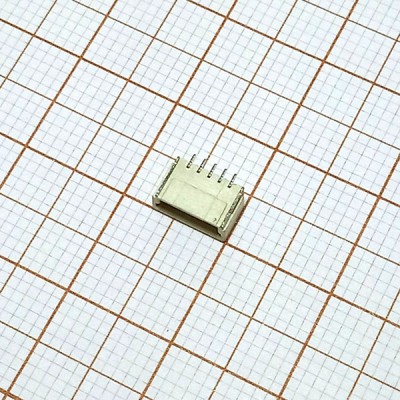 A100-05S SMD (1mm) штекер на плату прямой