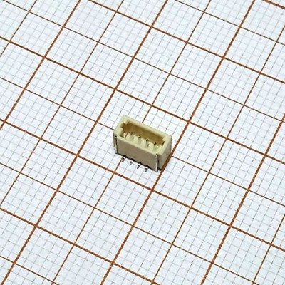 A100-04S SMD (1mm) штекер на плату прямой