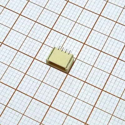 A100-04R SMD (1mm) штекер на плату угловой