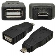 Переходник USB AF/MICRO 5P (usb-a гнездо/ micro usb штекер)