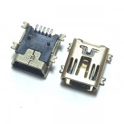 Гнездо mini USB MU-005-08 5pin под пайку