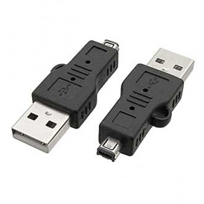 Переходник USB AM/MINI4P (usb-a штекер/ MINI4P штекер)
