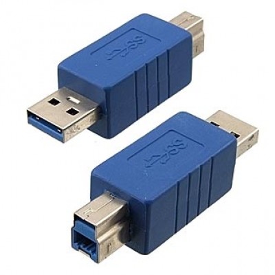 Переходник USB 3.0 AM/BM (usb-a штекер/ usb-b штекер)