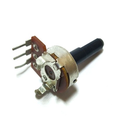 WH0171B-3pin D16 L=20mm B20K резистор переменный