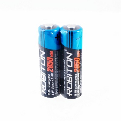 Аккумулятор AA 2850mAh Robiton Ni-Mh 1.2V (цена за 1шт)