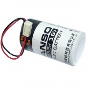 Батарейка литиевая CR34615H-LD 3.6v 20Ah (34x61.5mm) провод с разъемом