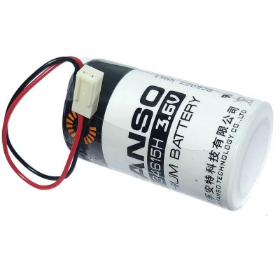 Батарейка литиевая CR34615H-LD 3.6v 20Ah (34x61.5mm) провод с разъемом