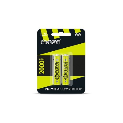 Аккумулятор AA 2000mAh ФАZA Ni-Mh 1.2V (цена за 1шт)