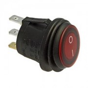 Переключатель SB040-12V RED IP65 on-off 20.2mm