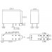 TRIH-12VDC-SD-2CM-R 12VDC 10A 2 группы на переключение