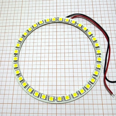 Ангельские глазки 5050 белые 5500-6500 36 светодиодов d11cm 12V