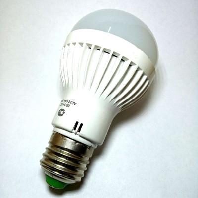 Лампа светодиодная E27 5W 220V 5000K 400Лм
