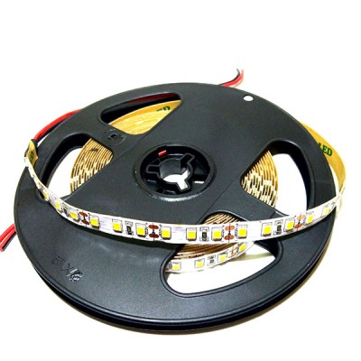 Светодиодная лента 3528 120led/m IP33 12V 9.6W/m 8mm белая теплая (1м)