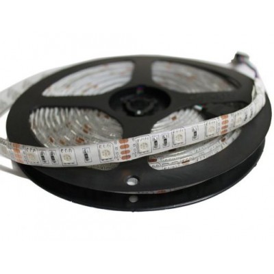 Светодиодная лента 5050 60led/m IP65 12V 14.4W/m 10mm RGB (1м)