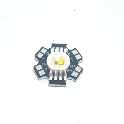 Светодиод 5W RGBW 8pin + PCB