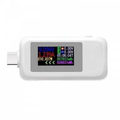USB C тестер KWS-MX1902C белый